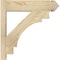 Ekena Millwork Merced Rough Sawn Arts and Crafts Outlooker, Douglas Fir, 6"W x 22"D x 22"H OUT06X22X22MRC03RDF - alternate 4